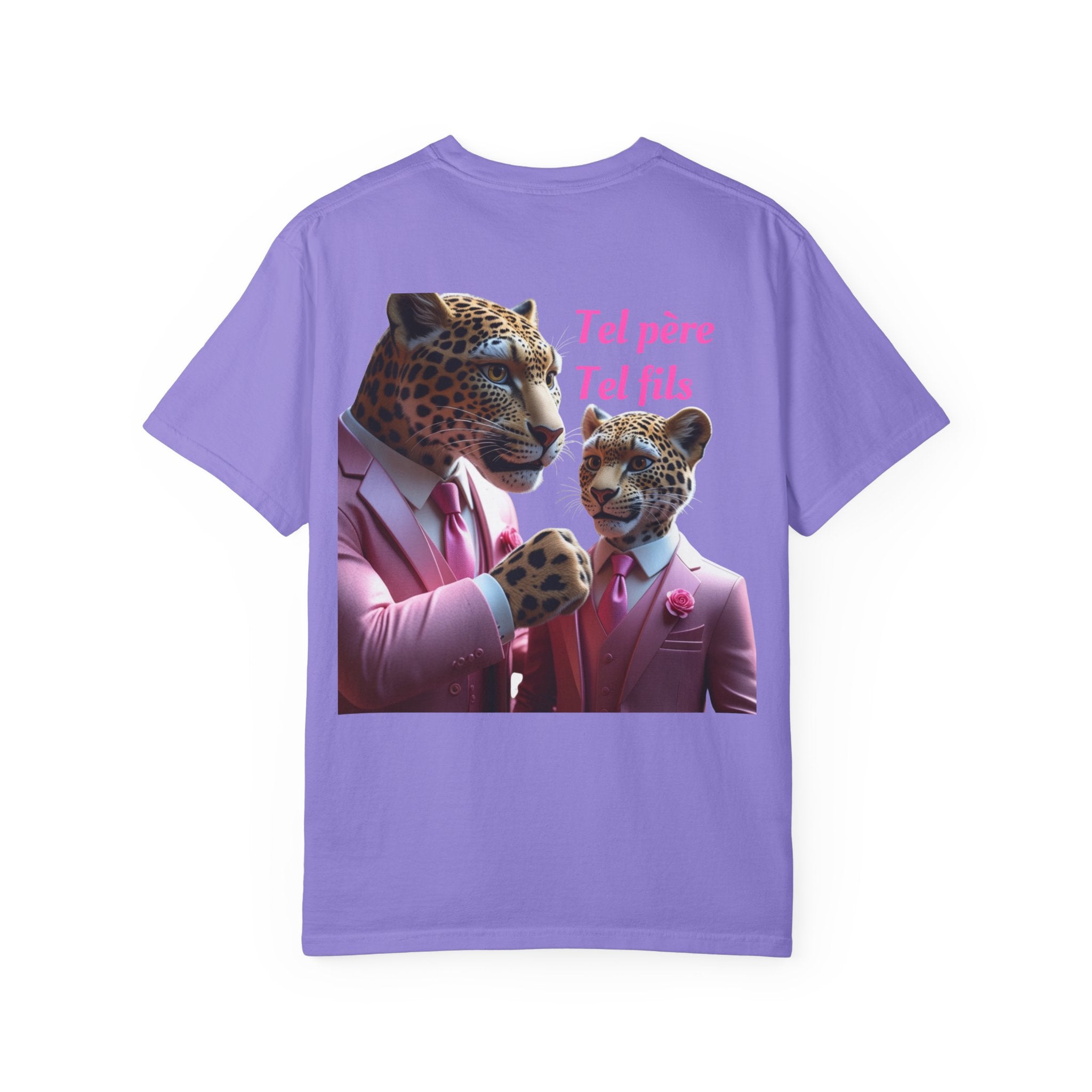 Copy of T shirt leopard costard  Unisex Garment-Dyed T-shirt