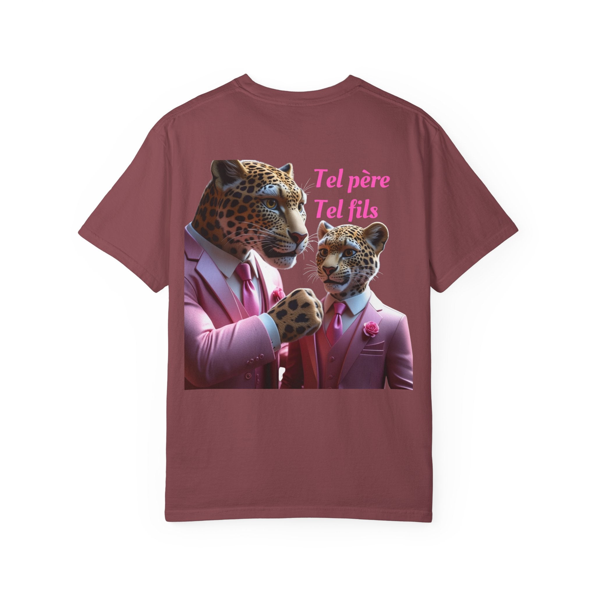 Copy of T shirt leopard costard  Unisex Garment-Dyed T-shirt