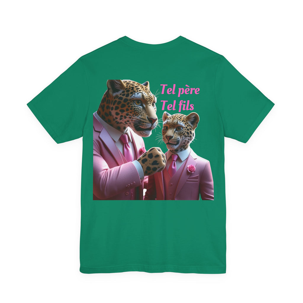 T shirt leopard costard jersey Short Sleeve Tee
