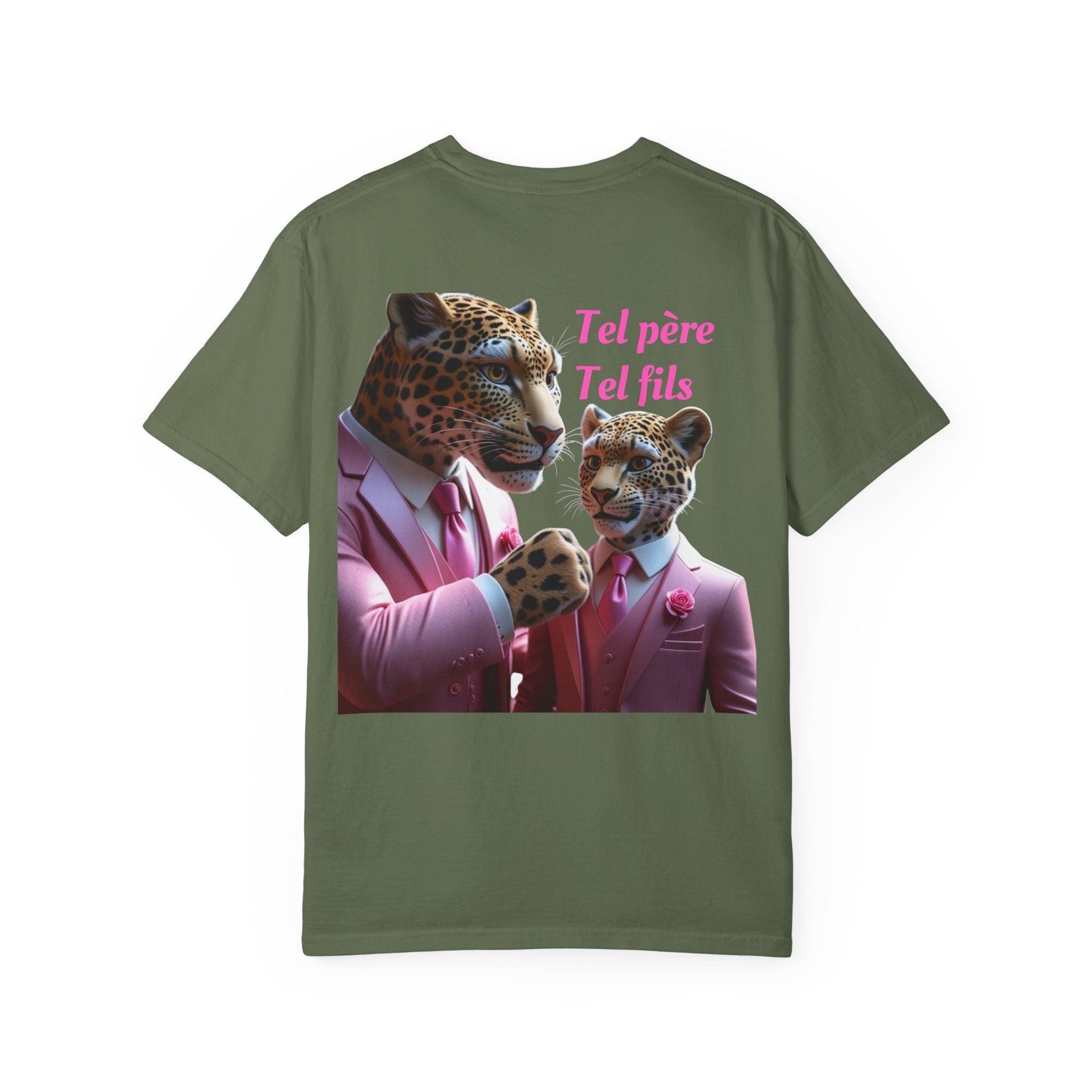 Copy of T shirt leopard costard  Unisex Garment-Dyed T-shirt