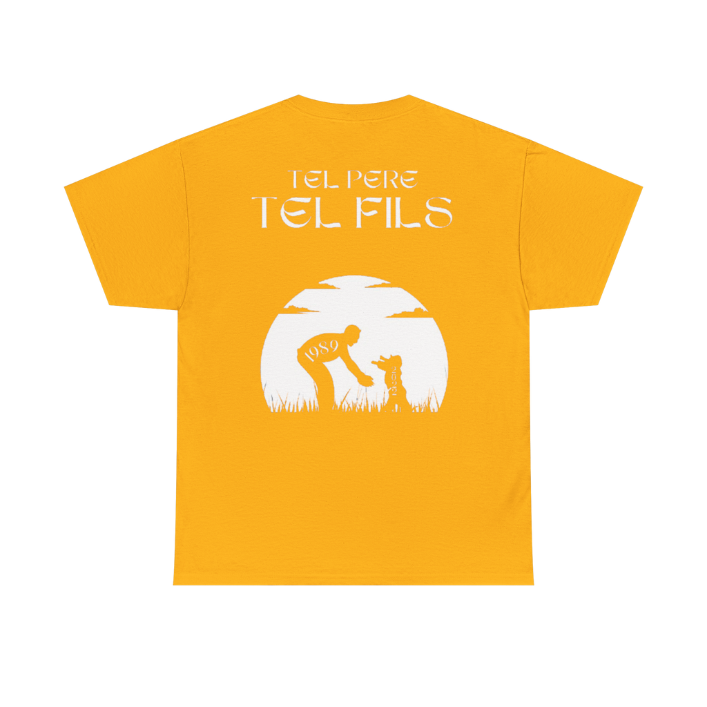 T-shirt Tel père tel fils Collection 1989 Lune