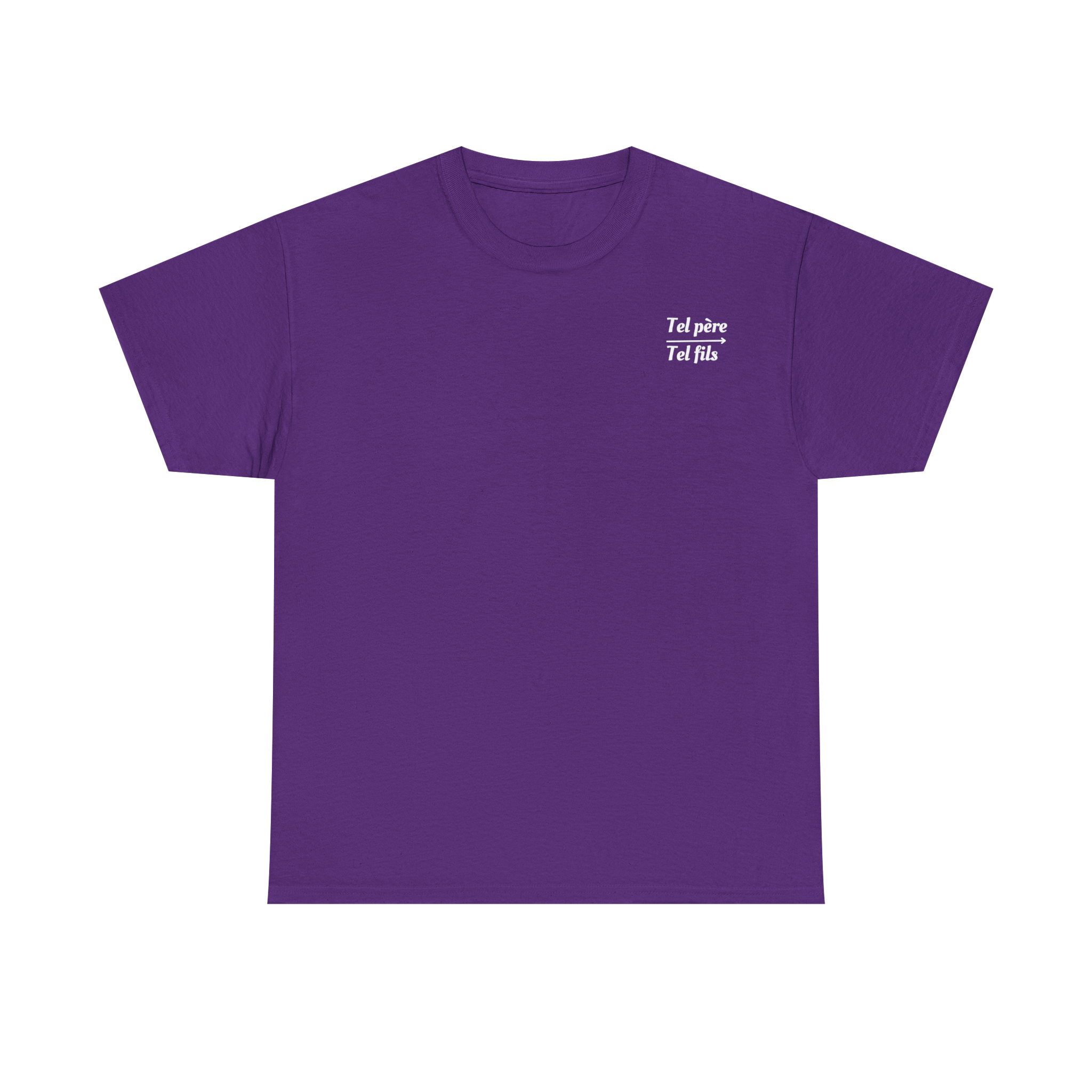 T-shirt Tel père tel fils Collection 1989 Lune