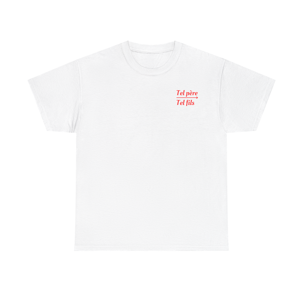 T-shirt tel père tel fils  Collection Superman