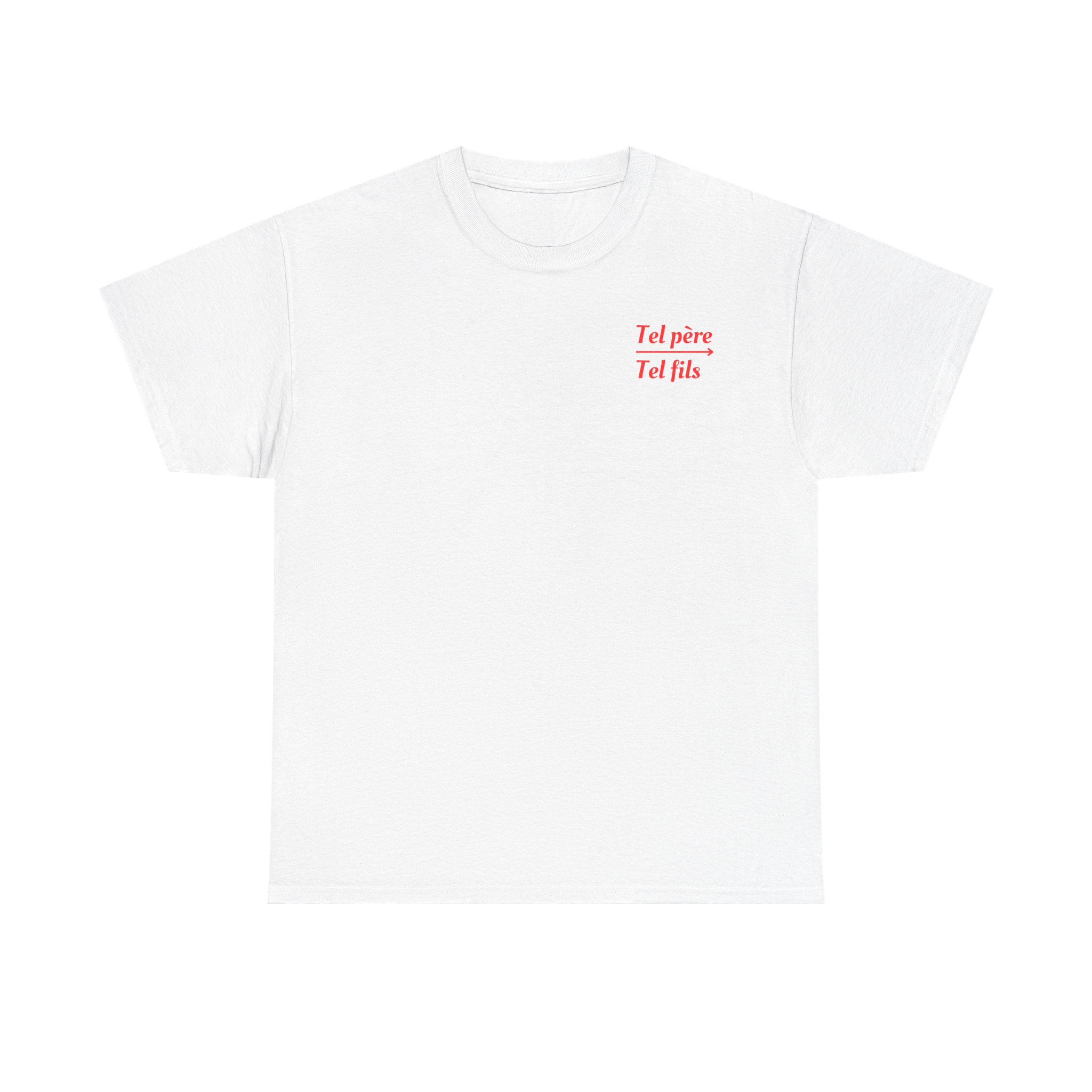 T-shirt tel père tel fils  Collection Superman