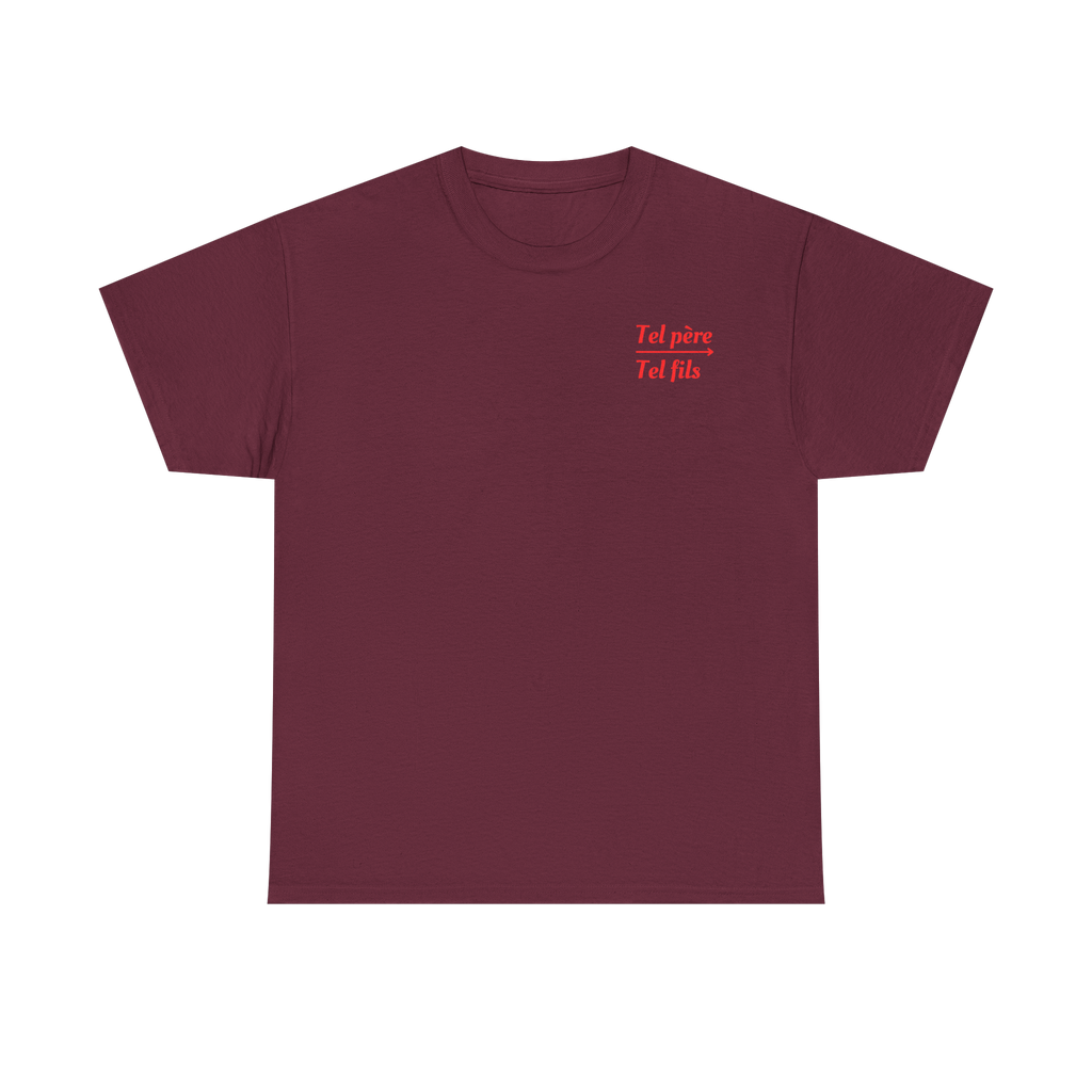 T-shirt tel père tel fils  Collection Superman