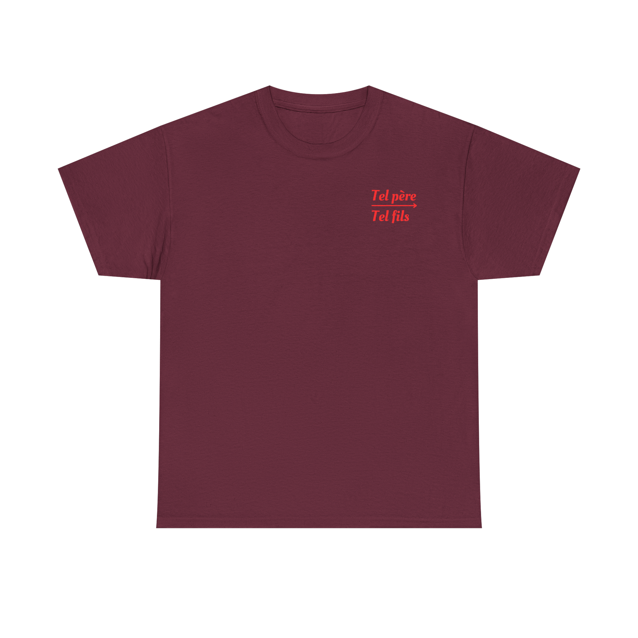 T-shirt tel père tel fils  Collection Superman